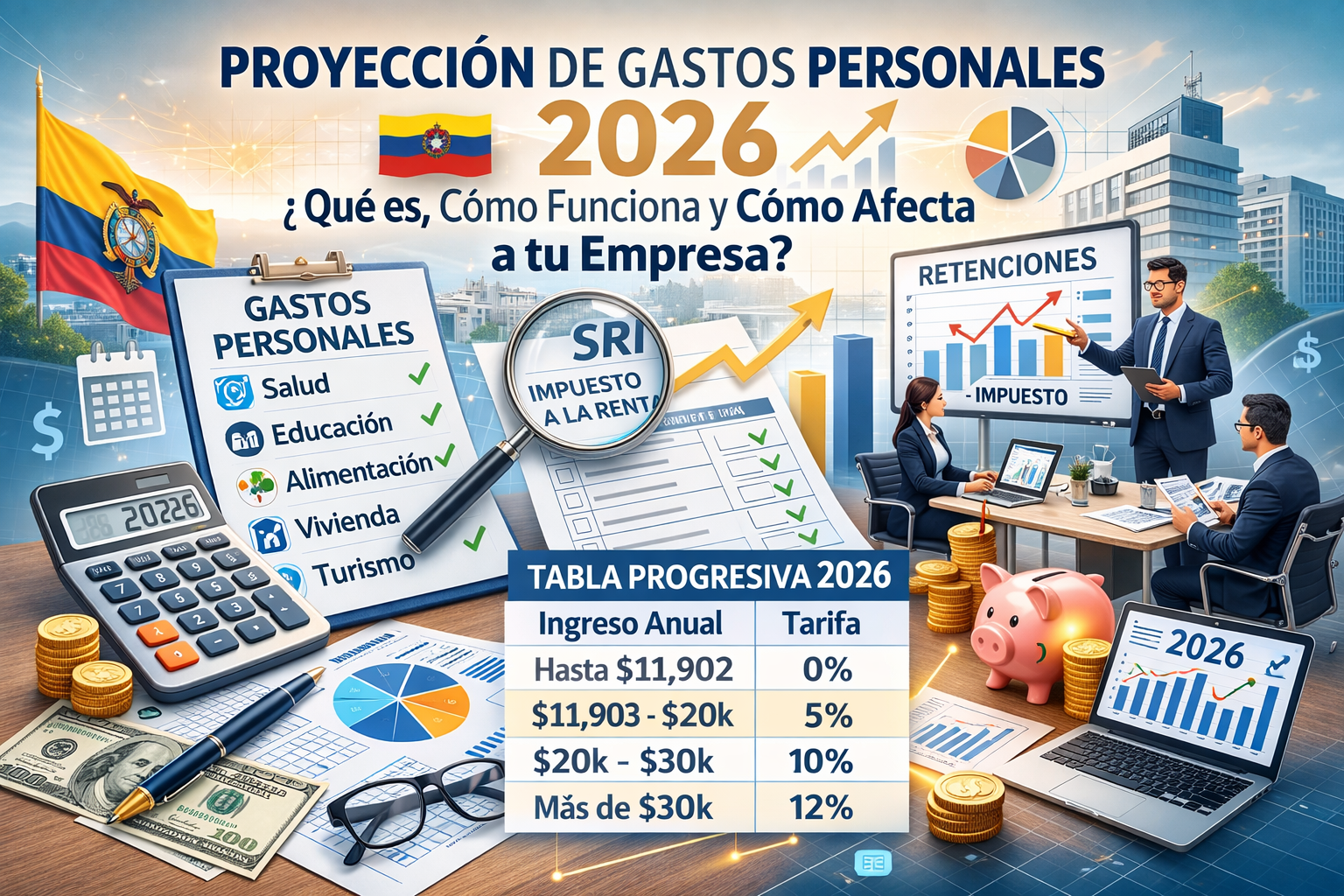 Proyección de gastos personales 2026