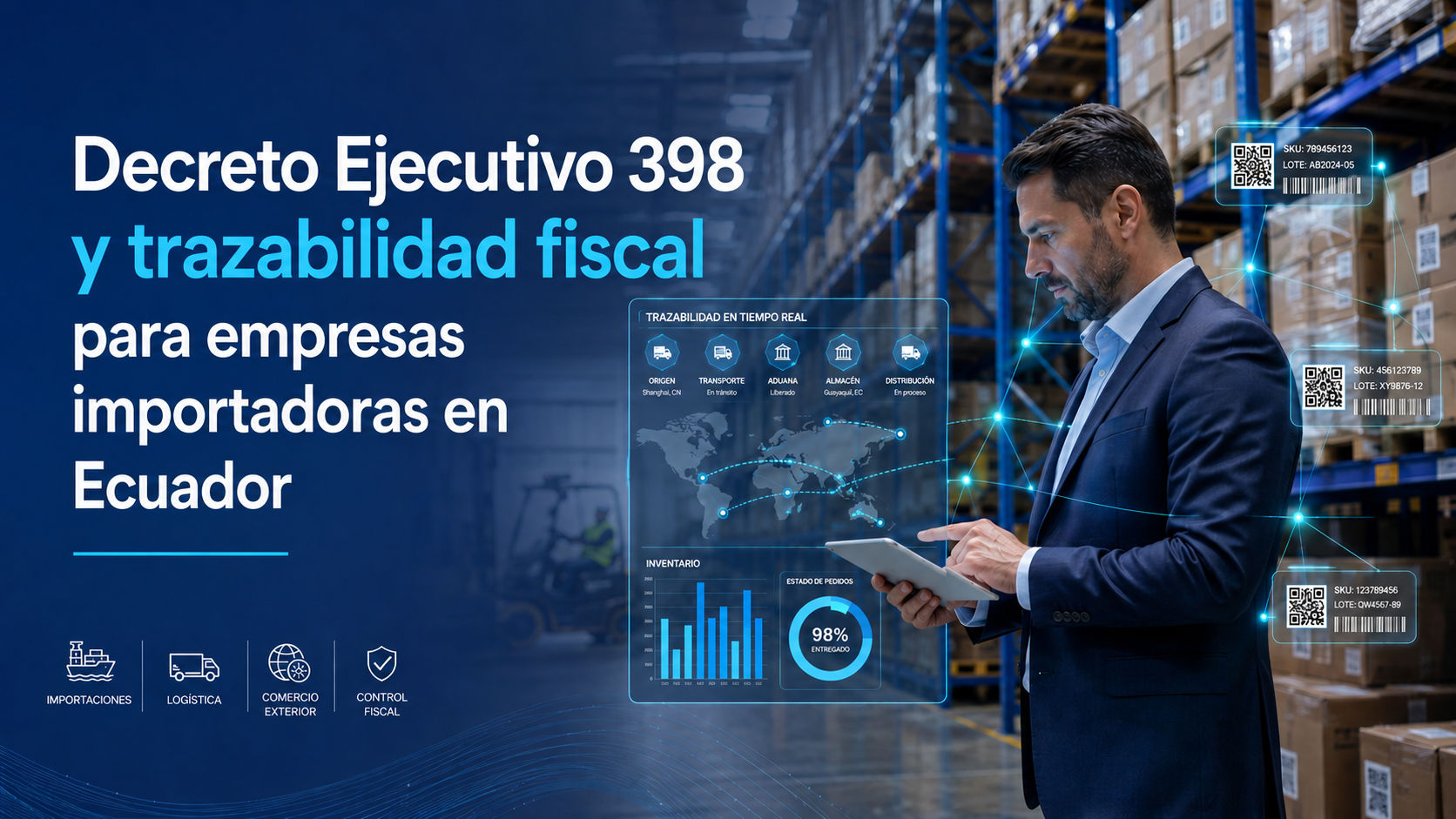Impacto del Decreto Ejecutivo 398 en la trazabilidad fiscal empresarial Decreto Ejecutivo 398 y trazabilidad fiscal para empresas importadoras en Ecuador